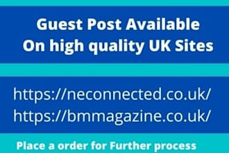 publish your article on bmmagazine uk sites
