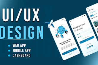 design mobile and web UI UX using figma