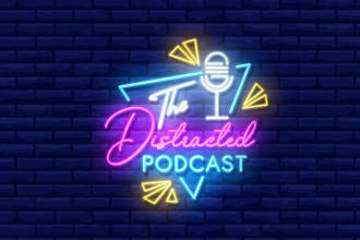 design stunning podcast neon sign