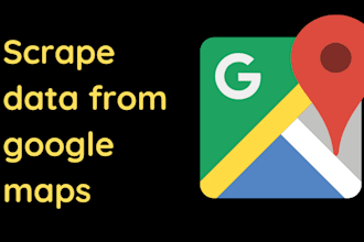 do google maps data scraping for business with emails
