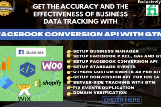 setup facebook conversion API with GTM server side tracking