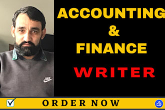 write SEO optimized accounting and finance blog posts