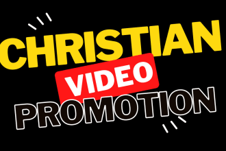 do organic christian youtube video promotion