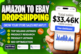 do amazon to ebay dropshipping top listings