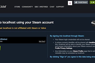 create a sign in through steam login system using nodejs
