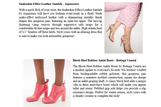 write SEO friendly unique and catchy shoes descriptions