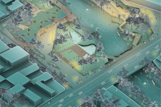 do a stunning architectural visualization