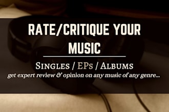 rate, criticize, and review music