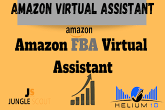 be your amazon fba virtual assistant for amazon fba store