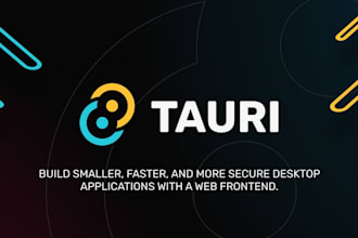 make a desktop application with tauri