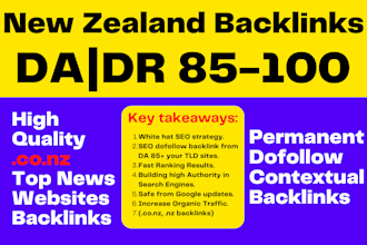 new zealand SEO backlinks from top nz newspaper websites