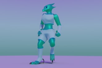 model an original vrchat oc, sona or avatar for you sfw only