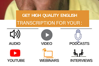 transcribe audio and do video transcription in 24 hours