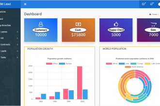 design hrm, erp, and CRM software for your business