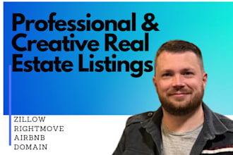 write professional and creative real estate listings
