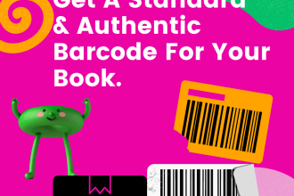 create a barcode for your book with your isbn