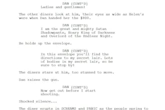 write your screenplay feature or pilot or verticals