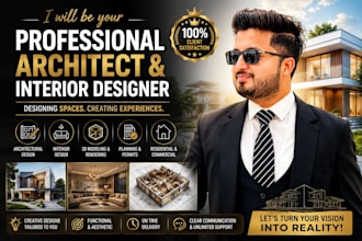 be your professional architect and interior designer