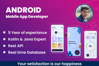 be your android app developer