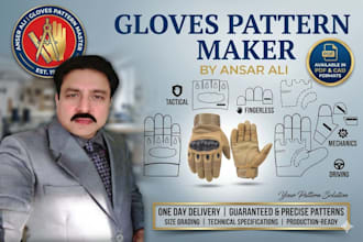 make all kinds of gloves patterns PDF file