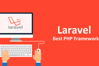 develop laravel application and website