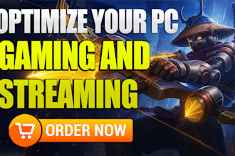 optimize, overclock, and fix your PC for high fps gaming and smooth streaming