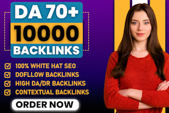 make high quality contextual SEO dofollow backlinks