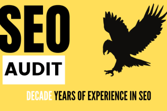 create expert SEO audit report and action plan