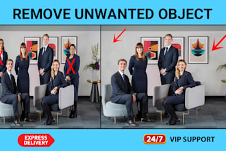 do add or remove person and remove object from photo