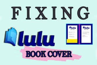 do fix your lulu cover reject, resize, error, fast delivery