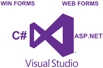 do website and desktop apps in c sharp, vb and asp dot net with database