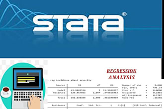 do all statistical data analysis and visualization in stata
