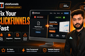 fix clickfunnels landing page, sales funnel and gohighlevel issues