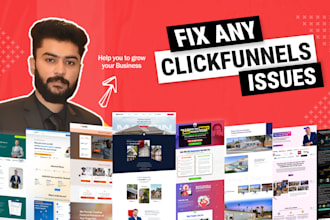 fix clickfunnels landing page, sales funnel and gohighlevel issues