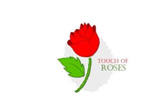 design a creative  elegant logo for a rose  flower arrangement company