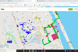 work in gis, asp dot net core, mvc,  and API development