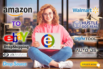 do amazon to ebay dropshipping listing