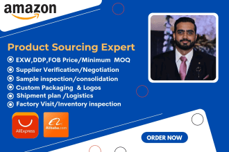 be your product sourcing agent, amazon fba product sourcing, supplier sourcing