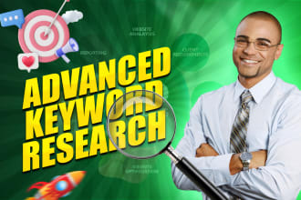do advanced SEO keyword research and competitor analysis