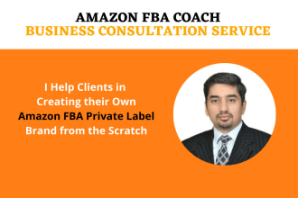 be your amazon fba coach and business consultant