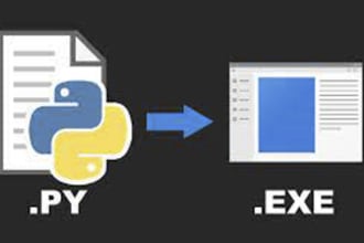 convert a python file to an exe file