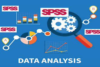 do survey and other data analysis using excel, spss, stata, r, python, sql, jasp