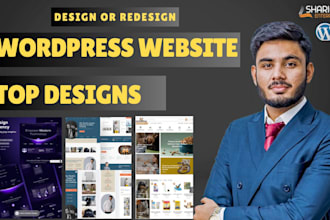 design and develop ecommerce website on wordpress