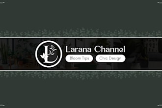 design eye catching youtube banner and channel art for your channel