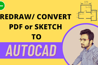 draw pdf or image drawing in autocad
