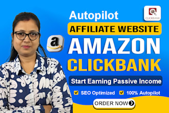 do autopilot amazon affiliate website store with clickbank and autoblog