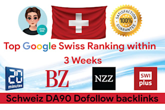 increase switzerland SEO rankings from top ch high da newspapers swiss backlinks