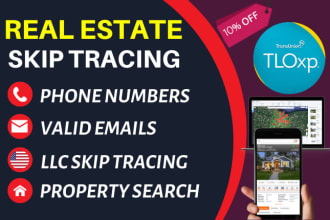 do real estate skip tracing and llc skip tracing in bulk and motivated seller