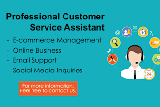 provide live chat, inbound phone, email and social media customer support
