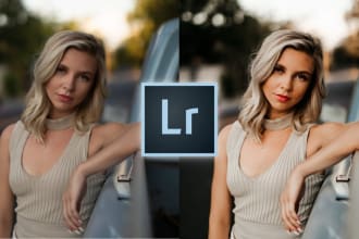 do bulk photo editing and color correction in lightroom